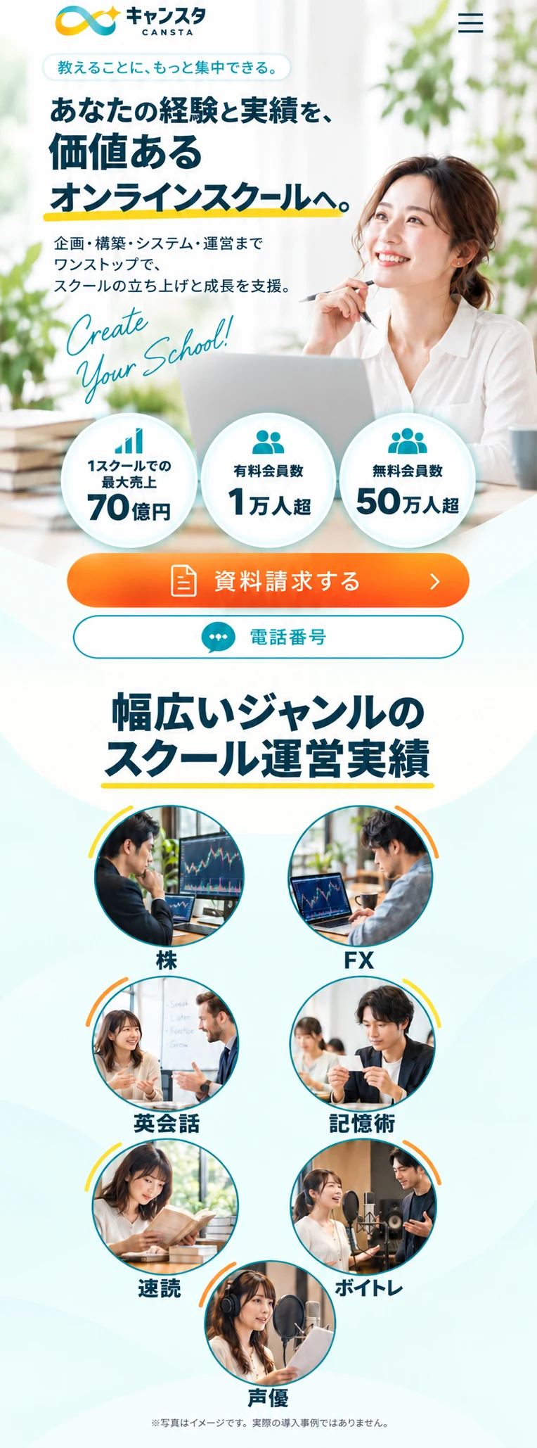 英会話のジャンルイメージ